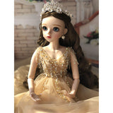 BJD Doll 1/3 60CM SD Dolls 18 Ball Jointed Original Design Children Toys (with Gift Box), You are The Princess in My Heart Best Gift for Girls,B