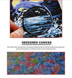 Yumeart Diamond Cross Stitch Colorful Eye Pattern Crystal Diamond Embroidery Picture Sticker Art Crafts Painting Hobby Crafts