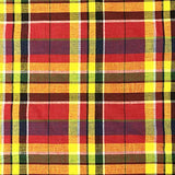 Madras Plaid Fabric (Style 16133) 100% Cotton Printed Fabric 44/45" Wide Sold BTY Shirts,