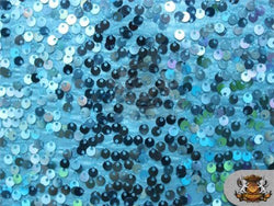 Taffeta Sequin Raindrop Fabric TURQUOISE / 52" Wide / Sold by the yard