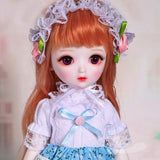 Y&D BJD Doll 1/6 SD Dolls 26cm 10 Inch Ball Jointed SD Doll DIY Toys with Clothes Shoes Wig Hair Makeup