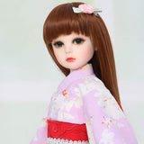 Children's Creative Toys 1/4 BJD/SD Doll 14.5 Inch 19 Ball Jointed Doll Surprise Doll Cosplay Fashion Dolls with All Clothes Shoes Wig Hair Makeup, Best Gift for Girls