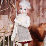 W&Y 1/4 BJD Doll 15.7Inch 40Cm Doll Ball Jointed Dolls + Makeup + Clothes + Shoes + Wigs + Doll Accessories, Best Gift for Girls - Larina