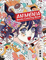 Animenia Bento: Coloring Book, A scrumptious world of manga-inspired art and Japanese food