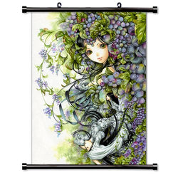 Green Glass Anime Fabric Wall Scroll Poster (16" x 22") Inches. [WP]-Green Glass-92