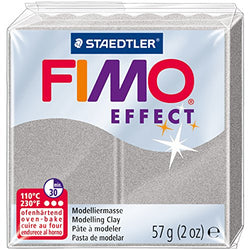 Fimo Effect Polymer Clay 2oz-Light Silver Pearl