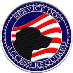 Service Dog Full Access Patch for Service Dog Vest or Harness