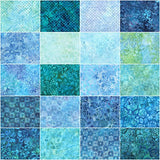 Lunn Studios Artisan Batiks Gazebo 4 Charm Square 42 5-inch Squares Robert Kaufman CHS-690-42