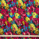 Printed Rayon Challis Fabric 100% Rayon 53/54" Wide Sold by The Yard (370-2)