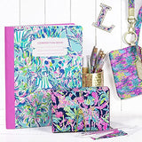 Lilly Pulitzer Colorful Composition Notebook Set of 2, College Ruled Paper, 7.5" x 9.5" Journals with 80 Lined Pages Each, Cabana Cocktail & Party All the Tide