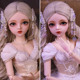 Y&D BJD Doll 1/3 Full Set 60CM 23.6" Ball Jointed Dolls Child Playmate Toy Handmade SD Dolls with All Clothes Wigs Shoes Makeup Accessories,Best Gift for Girls