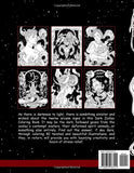 Dark Zodiac Coloring Book For Adults: Haunting Illustrations of Beautiful Avatars and Symbols of Zodiac Signs to Provide Stress Relief and Relaxation to Adult and Senior Colorists (White Back Version)