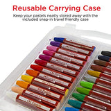 Faber-Castell Blendable Oil Pastels In Durable Storage Case- 24 Vibrant Colors - Non-Toxic Pastels for Kids & Faber Castell Sketch Pad Multicolor, 9x12