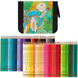 72 Soft Core Premium Colored Pencils With Case - Imaginor by Colorya - Professional Coloruing Pencils for Adults Ideal for Colouring Books for Adults, Drawing, Sketching, Scrapbooking