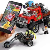 LEGO Hidden Side El Fuego’s Stunt Truck 70421 Building Kit, Ghost Playset for 8+ Year Old Boys and Girls, Interactive Augmented Reality Playset (428 Pieces)