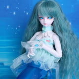 Y&D BJD/SD Doll 1/4 16.7 Inch 19-Jointed Body Fashion Dolls Full Set with Clothes Wig Hair Makeup Best Gift for Girls,A