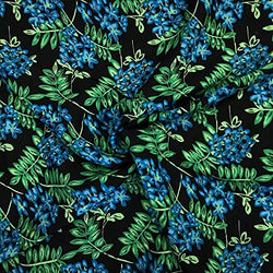 Printed Rayon Challis Fabric 100% Rayon 53/54" Wide Sold by The Yard (1010-4)