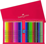 Faber - Castell 114415 - wooden case with 35 crayons