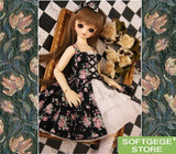 1/4 43CM MSD Doll / BJD Dress Skirt Outfit Lolita Doll Dollfie Luts / Fabric