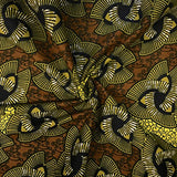 African Print Fabric Cotton Print 44'' wide Sold By The Yard (185173-2)