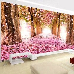 Large 5d Diamond Painting Full Drill Kits for Adults Cherry Blossom Diamond Cross Stitch 5d Crystal Art Round Diamond Embroidery Mosaic 3D DIY Paint by Numbers Decor 130 X 50 cm Diamond Painting