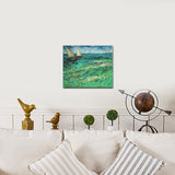 Wieco Art Sailing Boats Canvas Prints Wall Art of Van Gogh Famous Oil Paintings Reproduction Sea Waves Pictures Photo for Bedroom Home Decorations Modern Stretched and Framed Seascape Giclee Artwork