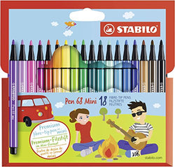 Stabilo Mini Pen 68 18-color Wallet