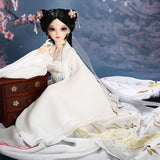 1/4 BJD Doll Ancient Chinese Lady Full Set 40Cm 15Inch 19 Jointed Dolls + Clothes + Makeup + Accessories Baby Doll Toy Gift for Girs's Toy