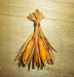 Rustic corn,a bunch of corn. Dollhouse miniature 1:12