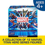 Marvel Titan Hero Series 12-inch Super Hero Action Figure 12-Pack Including Captain America, Iron Man, Spider-Man, Black Widow, Star-Lord, and more! (Gift Pack)