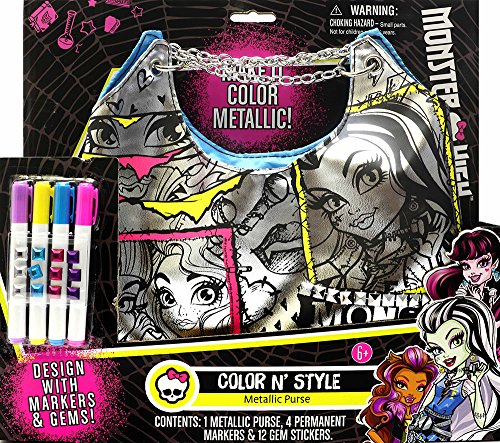 Tin Box Company Monster High Clutch Tin Stationery Wristlet Purse Full  Figure - Walmart.com