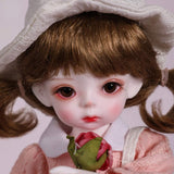 BJD Doll 1/6 SD Dolls 26Cm 10 Inch Ball Jointed Doll DIY Toys Full Set,Pink Dress,with Clothes Shoes Wig Hair Makeup