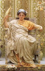 Albert Joseph Moore, A.R.W.S. A Revery Private Collection 30" x 19" Fine Art Giclee Canvas Print Reproduction (Unframed)