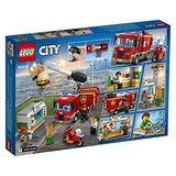 LEGO City Burger Bar Fire Rescue 60214 Building Kit (327 Pieces)