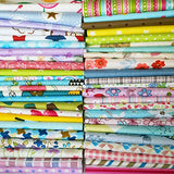 Quilting Fabric, Misscrafts 50pcs 12" x 12" (30cm x 30cm) Cotton Craft Fabric Bundle Patchwork