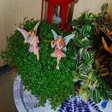 Mood Lab Fairy Garden - Fairy Figurines - Miniature Garden Fairies - Sitting Girls Set of 2 pcs - Kit for Outdoor or House Decor