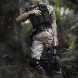 BJD Handmade Doll Special Forces Camouflage Suit for 1/3 BJD Girl Dolls Clothes Accessories