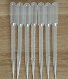 3ML 100Pcs Disposable Plastic Pipette Dropper Essential Oils Pipettes Dropper Makeup Tool