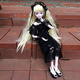 Cecilia Gothic Style 1/3 SD Doll 60cm 24" Ball Jointed BJD Dolls Full Set Reborn Toy SD Surprise Gift Doll