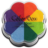 CLEARSNAP ColorBox Pigment Petal Point Option Inkpad 8-Color, Pinwheel (080000-08001)