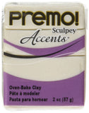 Polyform Premo! Sculpey Polymer Clay 2 Oz: Pearl