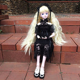 Cecilia Gothic Style 1/3 SD Doll 60cm 24" Ball Jointed BJD Dolls Full Set Reborn Toy SD Surprise Gift Doll