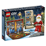 LEGO City Advent Calendar 60201, New 2018 Edition, Minifigures, Small Building Toys, Christmas Countdown Calendar for Kids (313 Pieces)