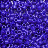 Miyuki Delica Seed Beads Bundle: Size 11/0, Opaque White DB200, Opq Dark Blue DB726, Opq Dark