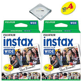 Fujifilm instax Wide Instant Film for Fujifilm instax Wide 300, 200, and 210 cameras w/