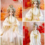 OIIAJEFSR 1/3 BJD Doll 24 Inch Princess Doll Articulated Doll DIY Toy with Clothes Shoes Hair Makeup, for Christmas Doll Lovers