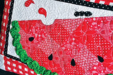 Kimberbell Slice of Summer Bench Pillows Sewing Pattern: Includes Directions, Unique Designs, Variety of Techniques, Creates a 16x38” Pillow, Made in USA