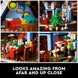 LEGO Santa’s Visit 10293 Building Kit; A Festive Build for Adults and Families, with a Christmas Scene to Display (1,445 Pieces)