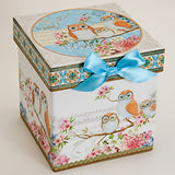 Bits and Pieces - Tea For One Owls Porcelain Teapot and Cup - Adorable Owl Design