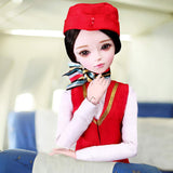 Handmade BJD Doll 1/3 60Cm SD Dolls Lifelike Toy Set Family Girl Series Christmas Birthday Gifts